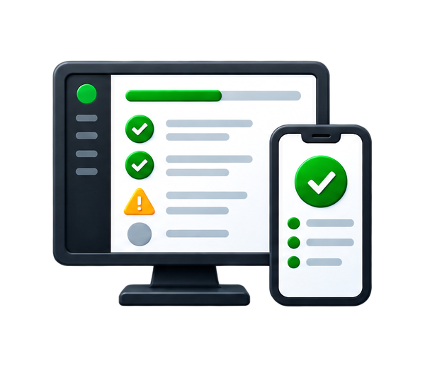 System monitoring illustration